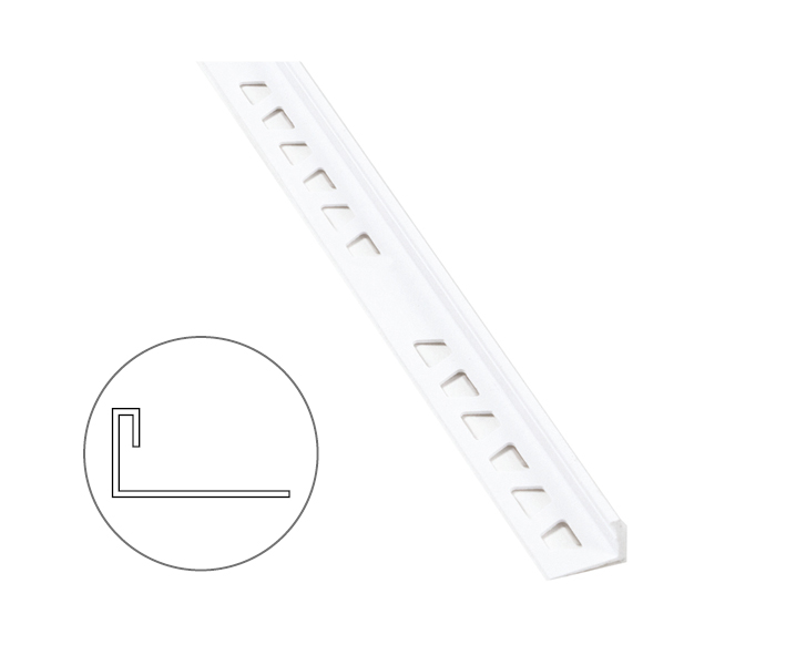 코너비드 PVC 엘자 백색 12mm