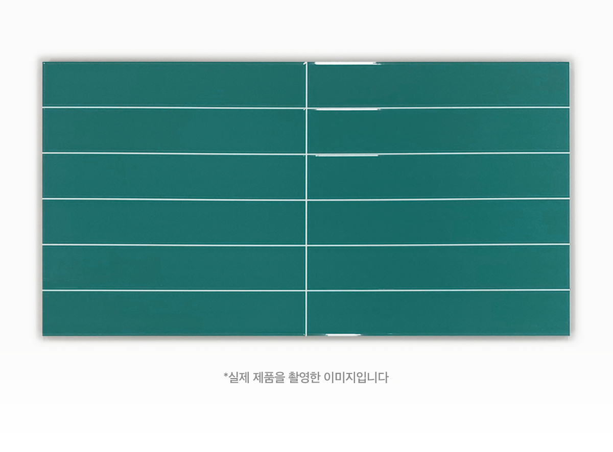 CW 7012 청록색 바모자이크 시공이미지 3