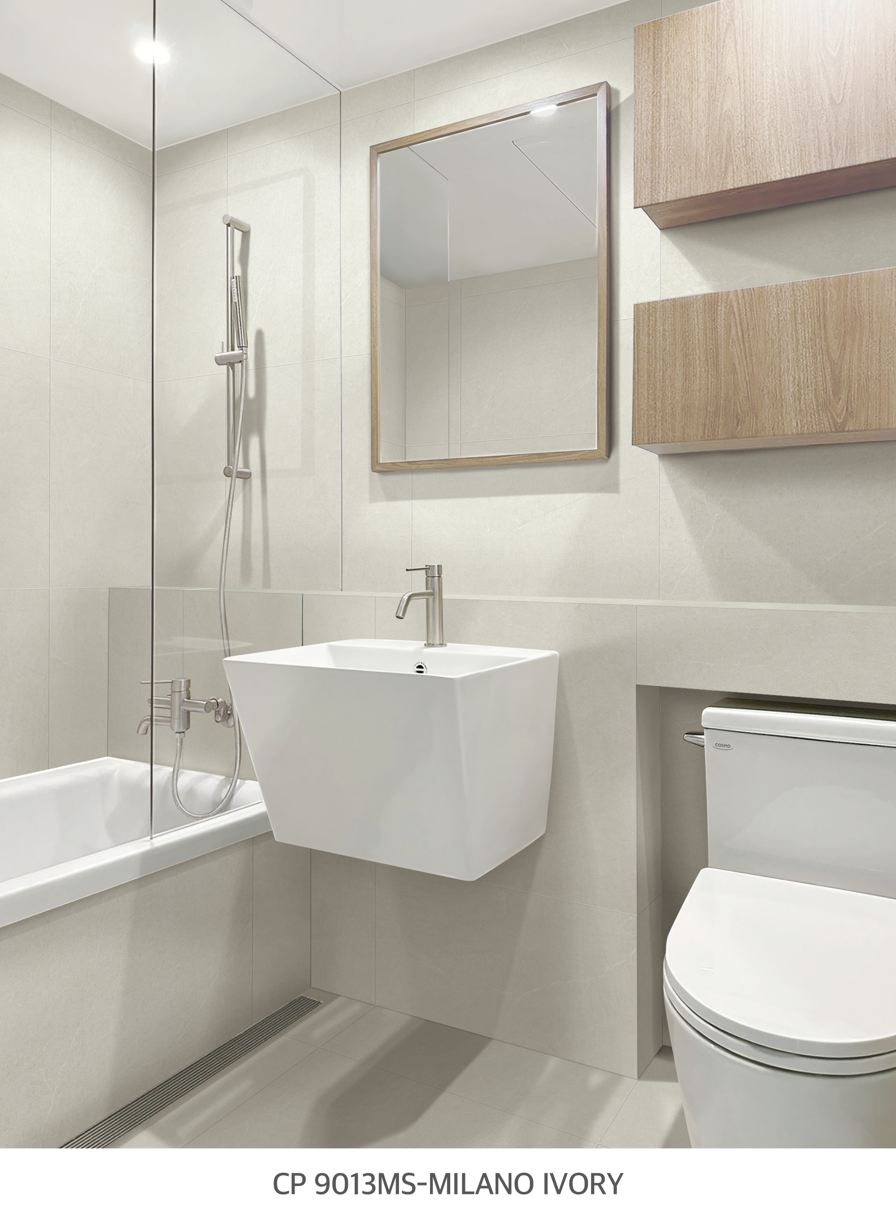 PE CP 9013MS - MILANO IVORY 시공이미지 4