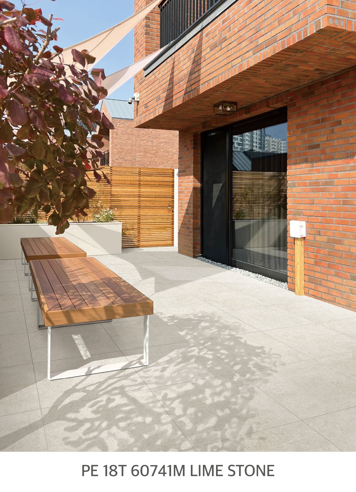 PE 20T 60741M LIME STONE 라임스톤 시공이미지 3